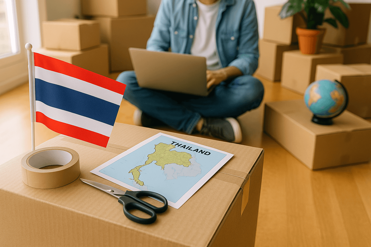 Déménager en Thaïlande quoi emporter et quoi laisser derrière soi