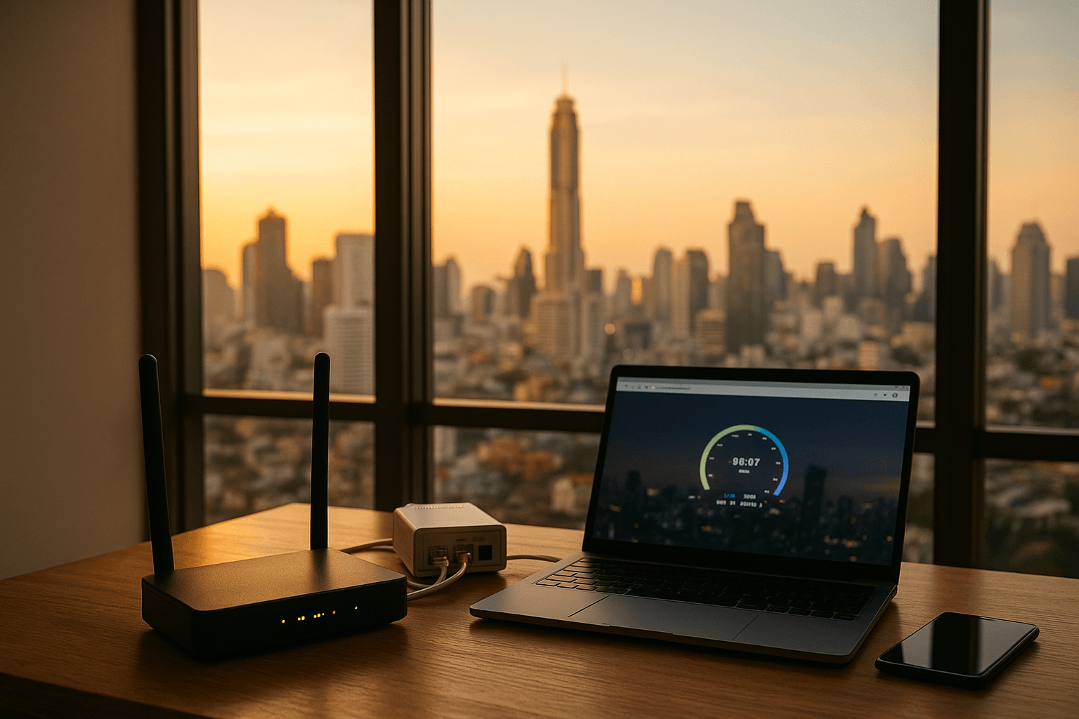 Internet résidentiel en Thaïlande guide pratique et exemples chiffrés