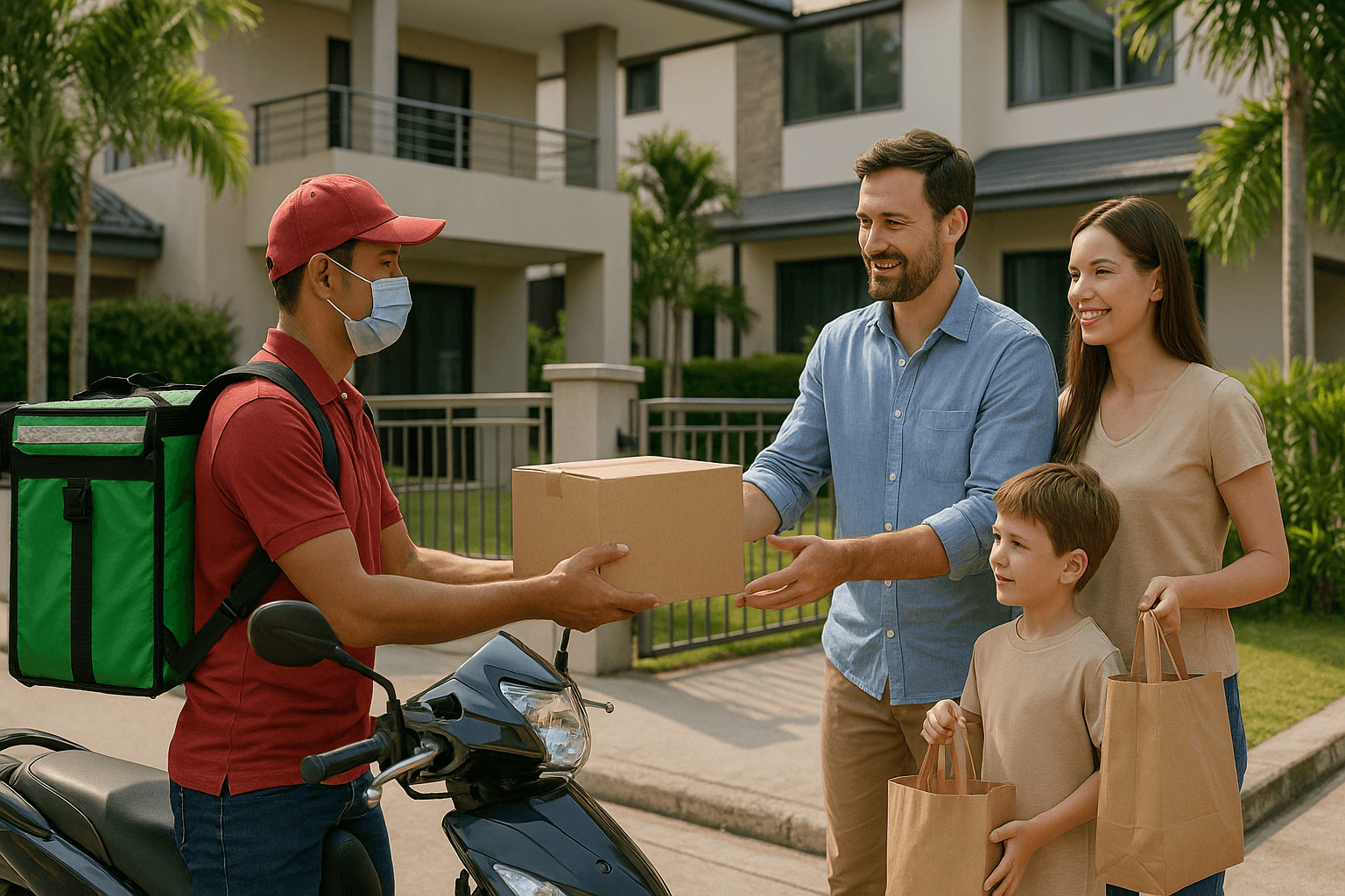 Les services de livraison à domicile en Thaïlande (alimentaire, colis, médicaments, etc.)