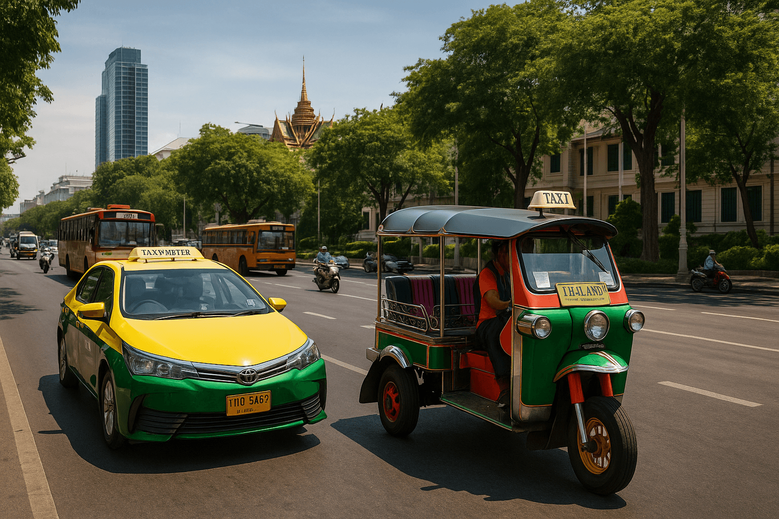 Se déplacer en Thaïlande au quotidien moyens de transport, avantages, inconvénients et coûts