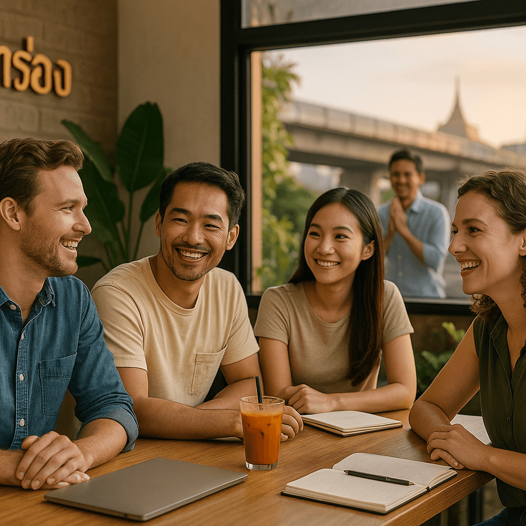 Thaïlande des stratégies simples pour se faire des amis et un réseau solide