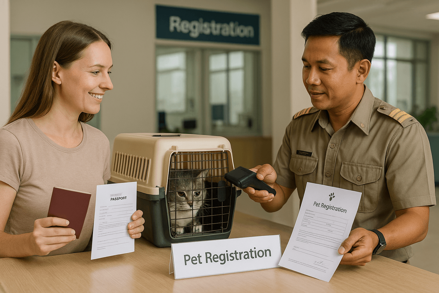 Animaux de compagnie à Bangkok micro-puce, enregistrement & quotas