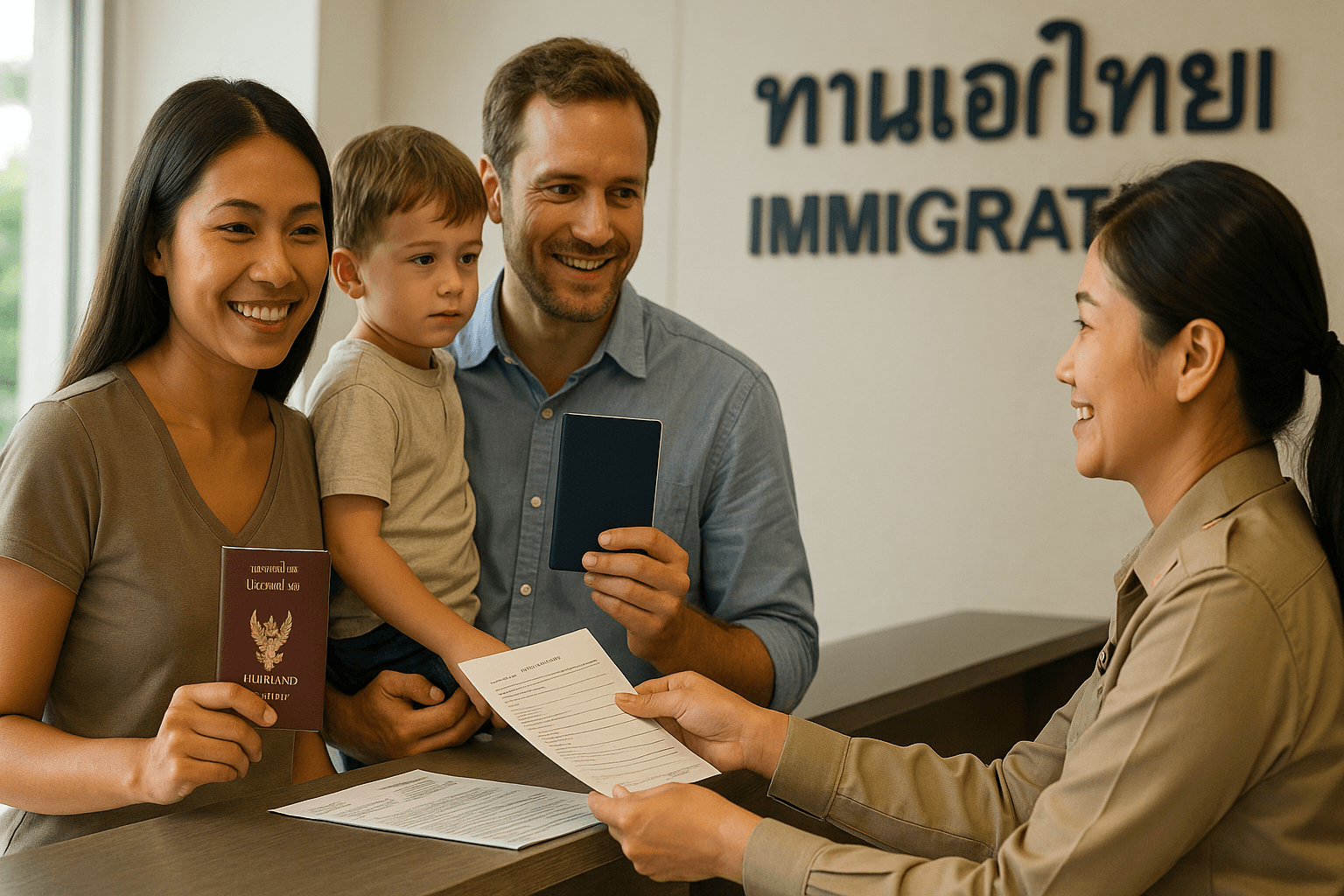 Le visa O (famille et autres cas) en Thaïlande