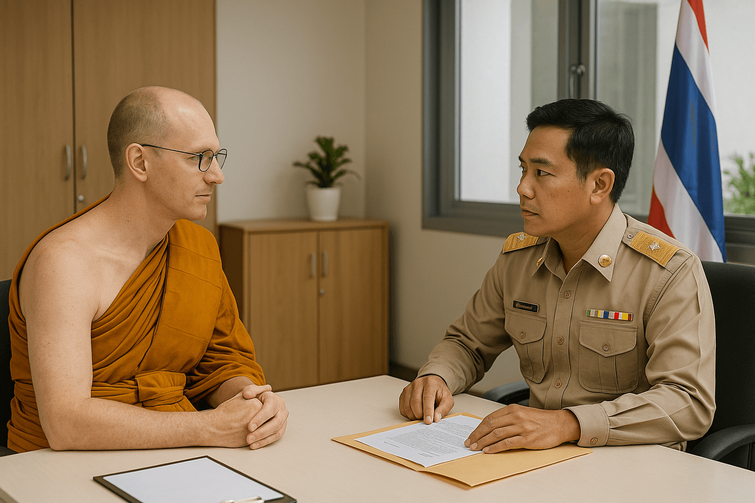 Le visa R (religious religion) en Thaïlande