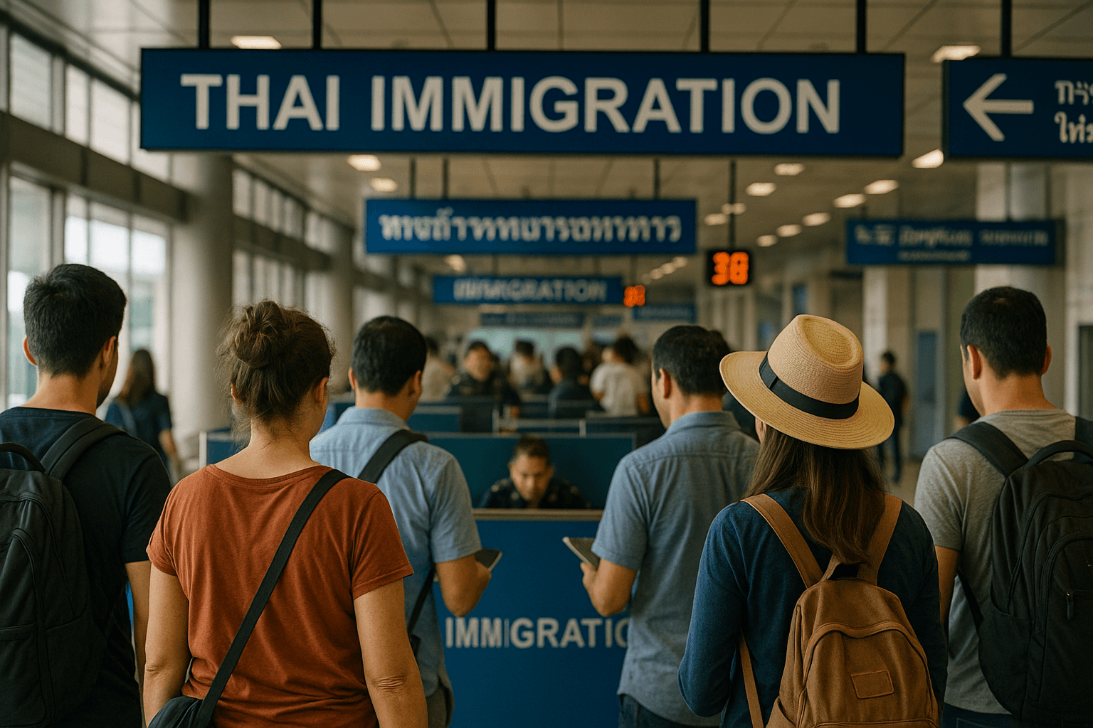 Le visa de transit (Transit Visa, TS) en Thaïlande