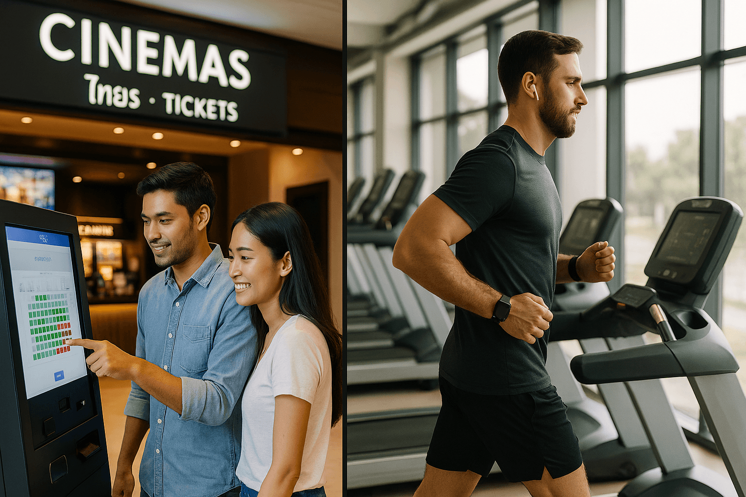 Loisir malin en Thaïlande : abonnements cinéma & salles de sport (prix, bons plans)