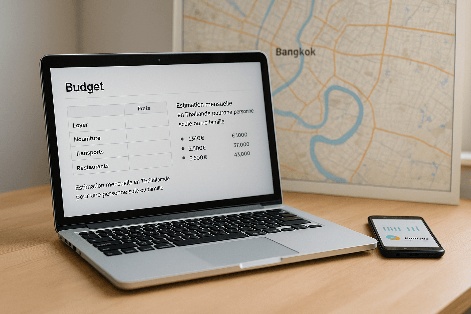Numbeo (Thaïlande) l’outil gratuit pour estimer votre budget d’expatrié-e
