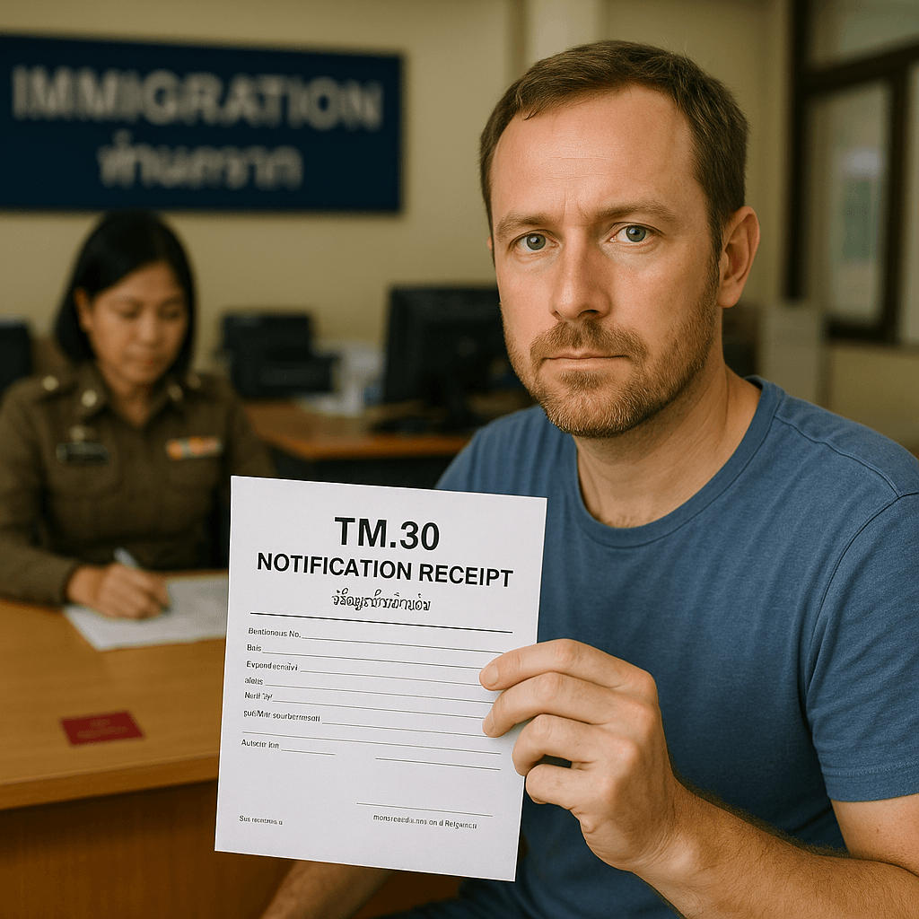 Tout savoir sur le TM30 en Thaïlande