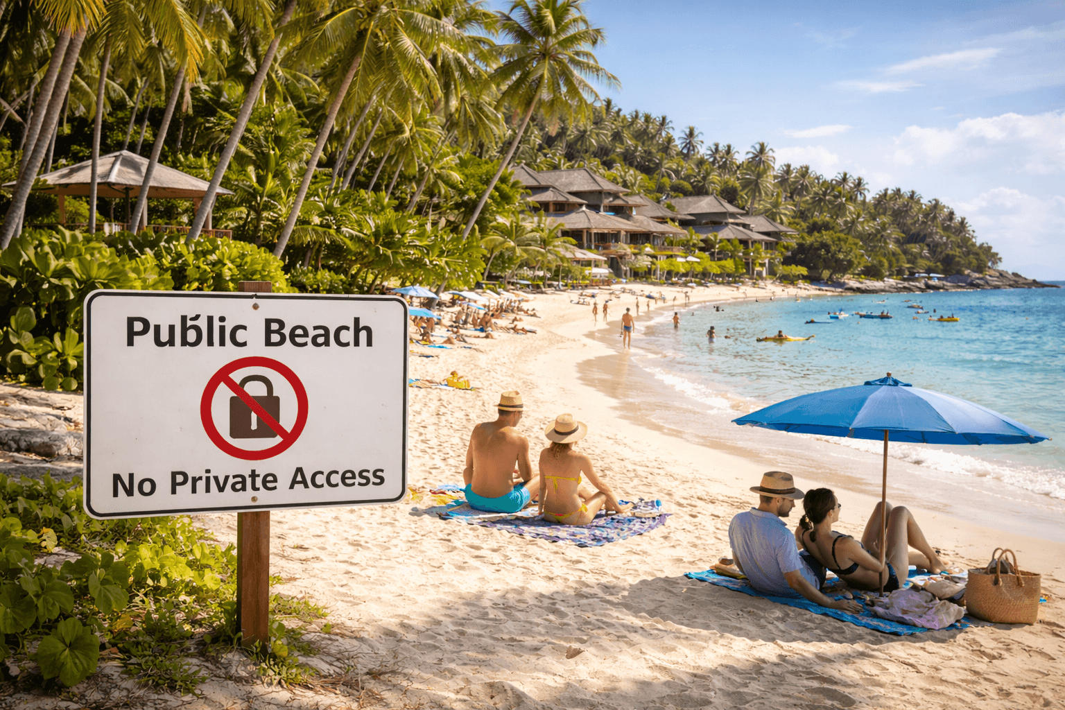 Les plages sont-elles vraiment gratuites en Thaïlande ? Ce que dit la loi