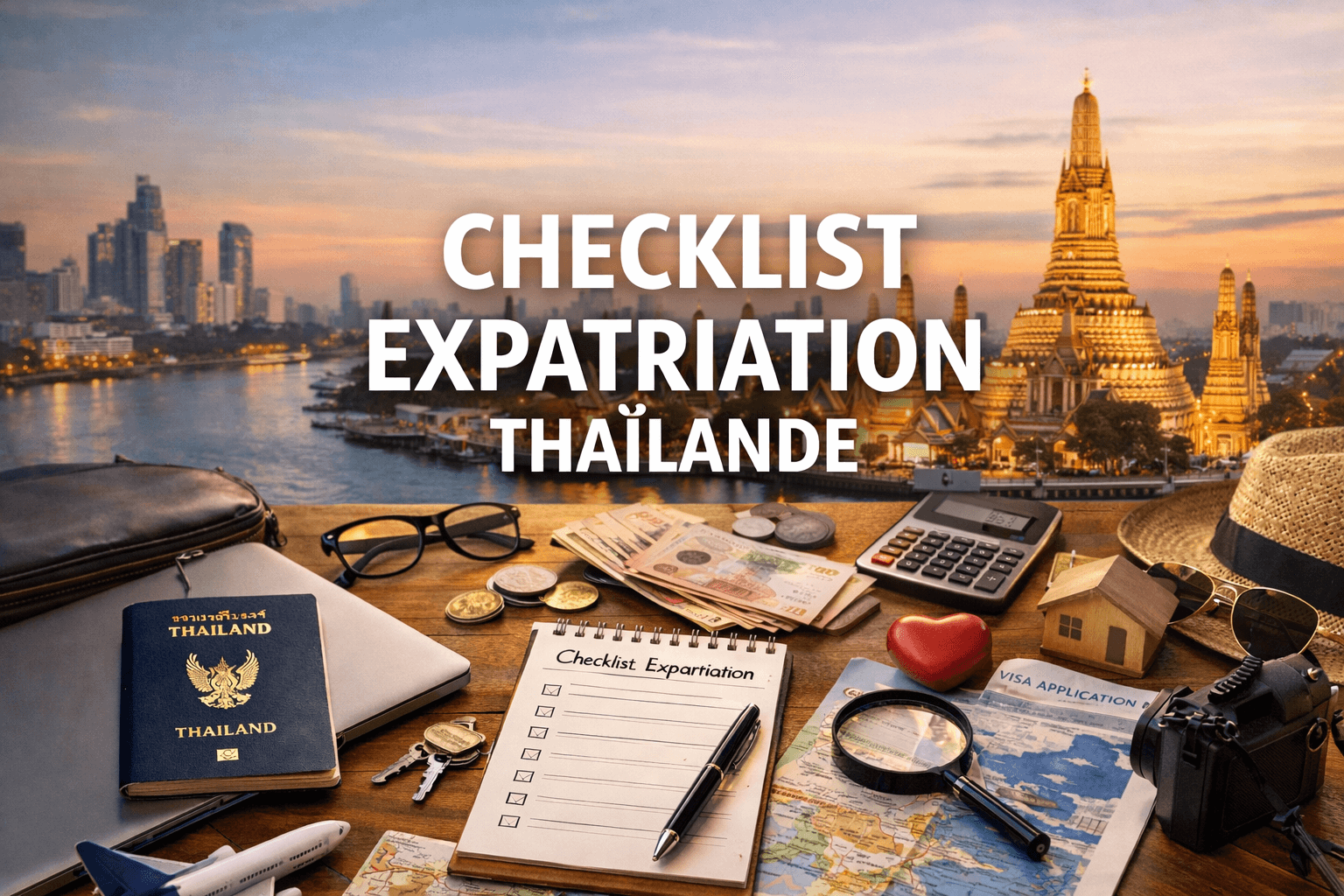 Checklist expatriation Thaïlande les étapes essentielles pour s’installer sereinement en Thaïlande