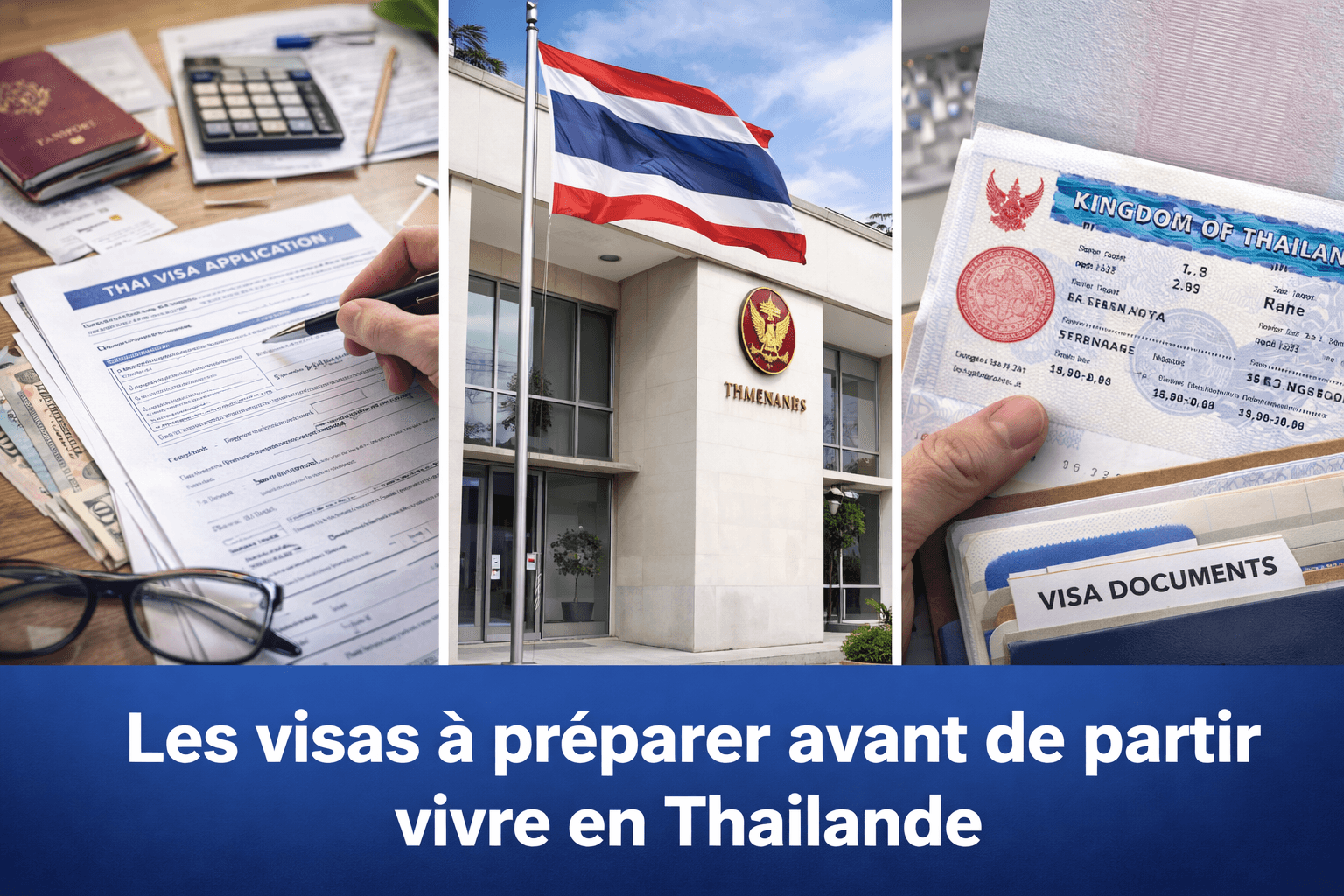 Les visas à préparer avant de partir vivre en Thaïlande