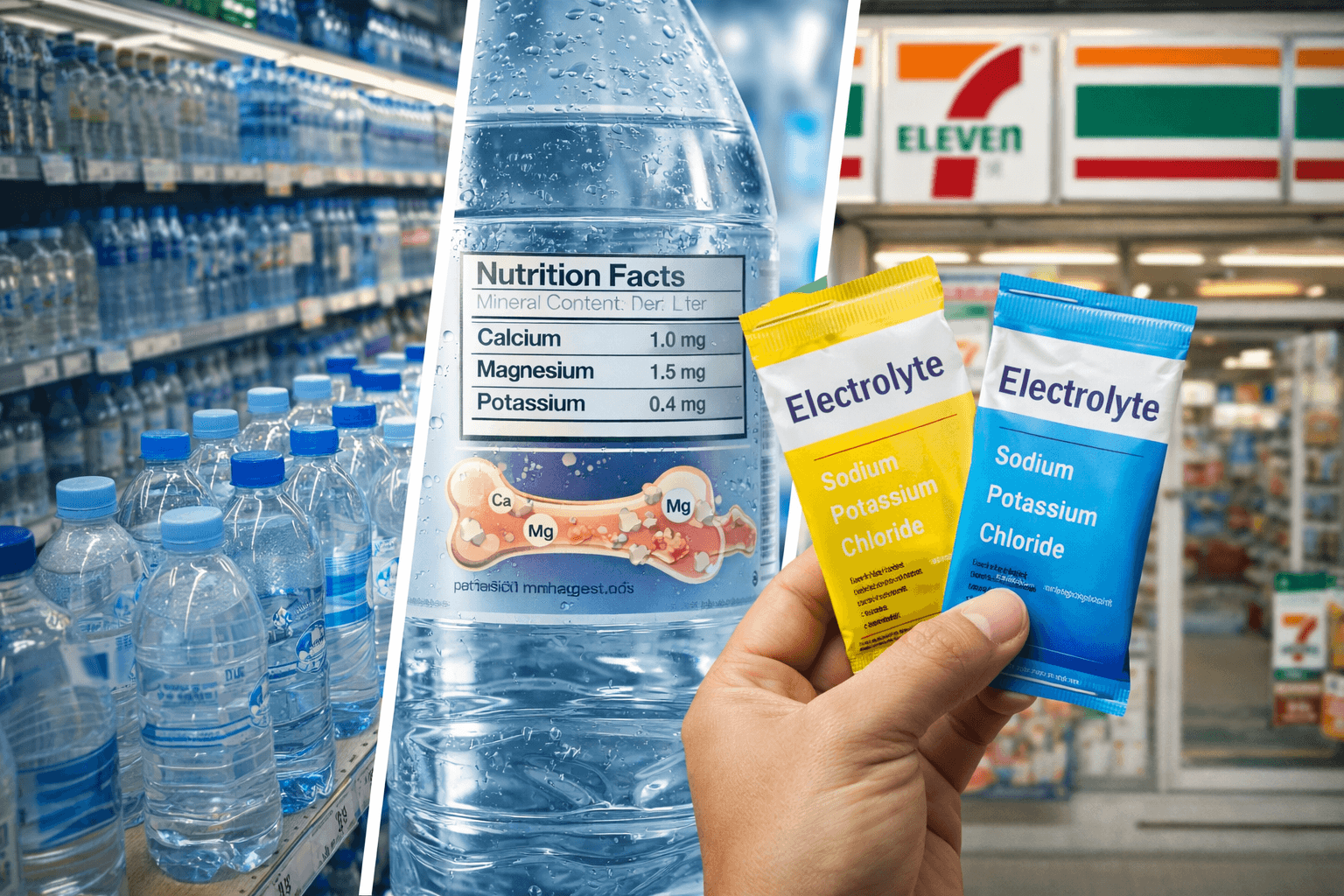 Pourquoi l’eau en bouteille est-elle souvent pauvre en minéraux en Thaïlande