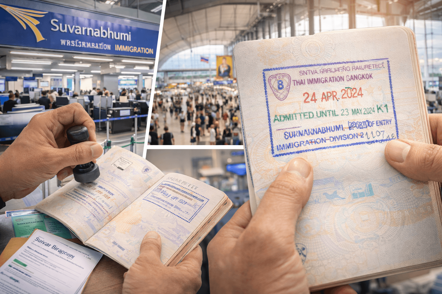 Son statut à l’entrée sur le territoire thaïlandais un point à vérifier immédiatement lors de son arrivée