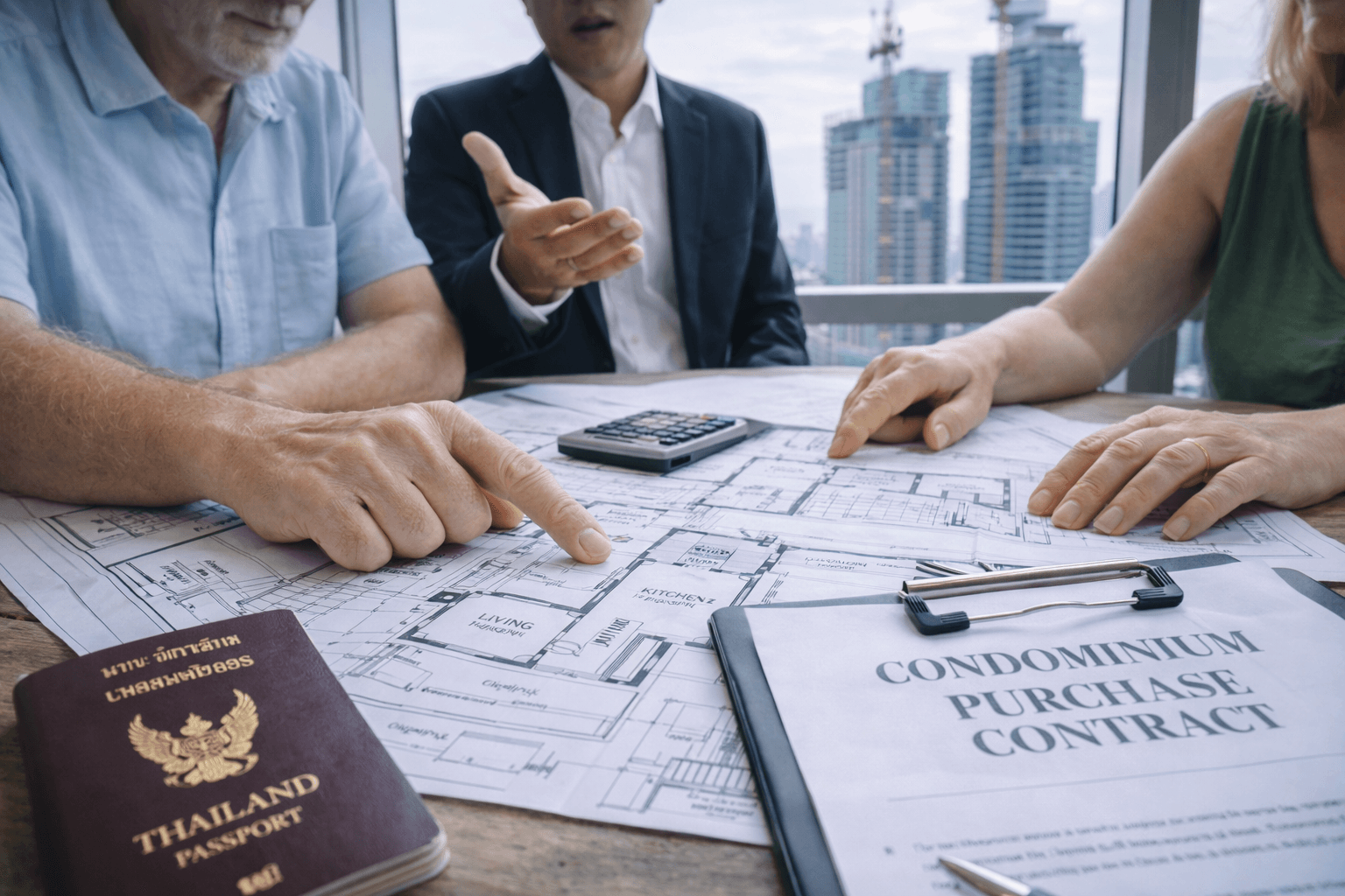 Acheter sur plan en Thaïlande à quoi faut-il faire attention avec un promoteur