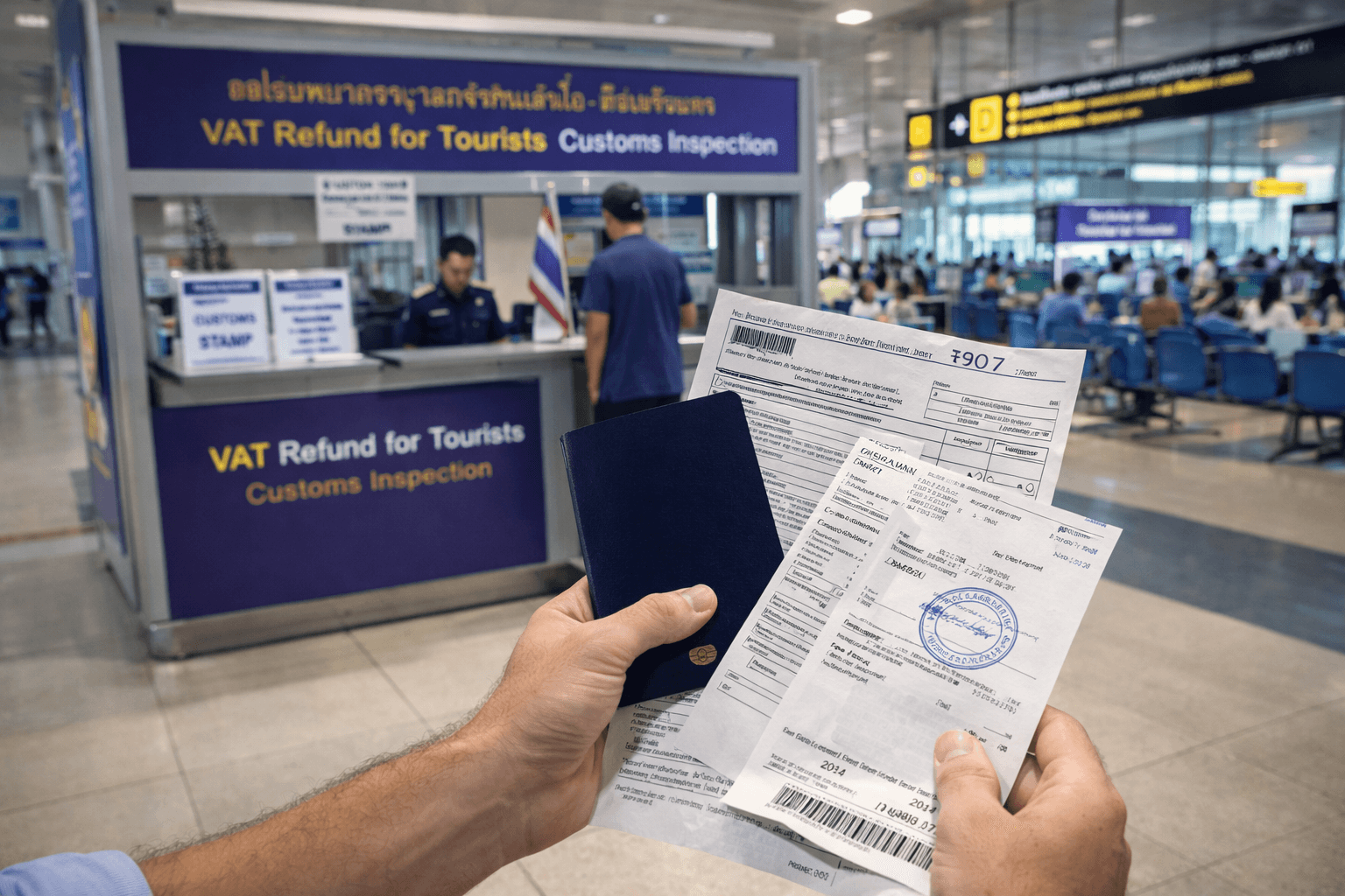 Comment récupérer la TVA sur ses achats en Thaïlande